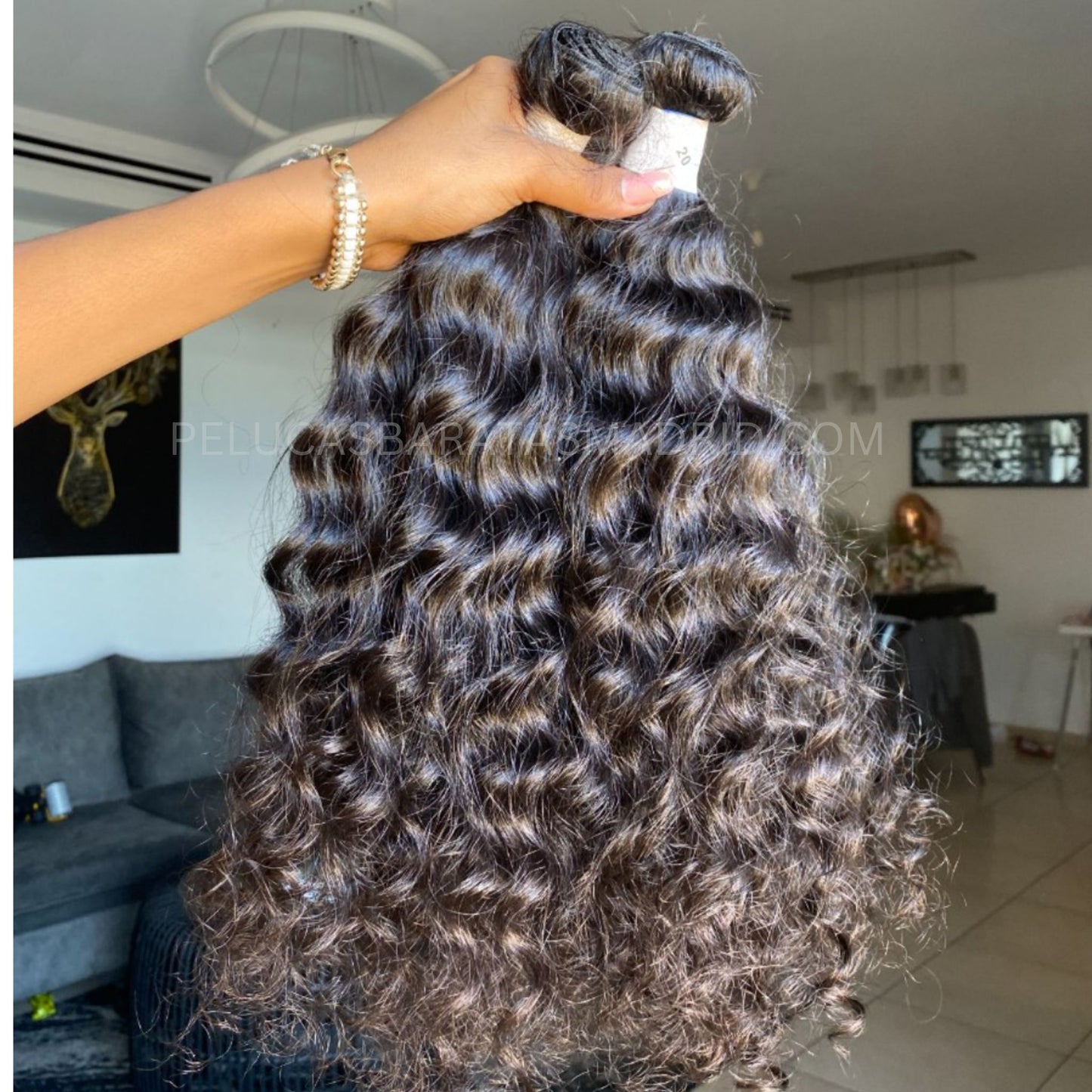 Extensiones de Pelo Natural crespas